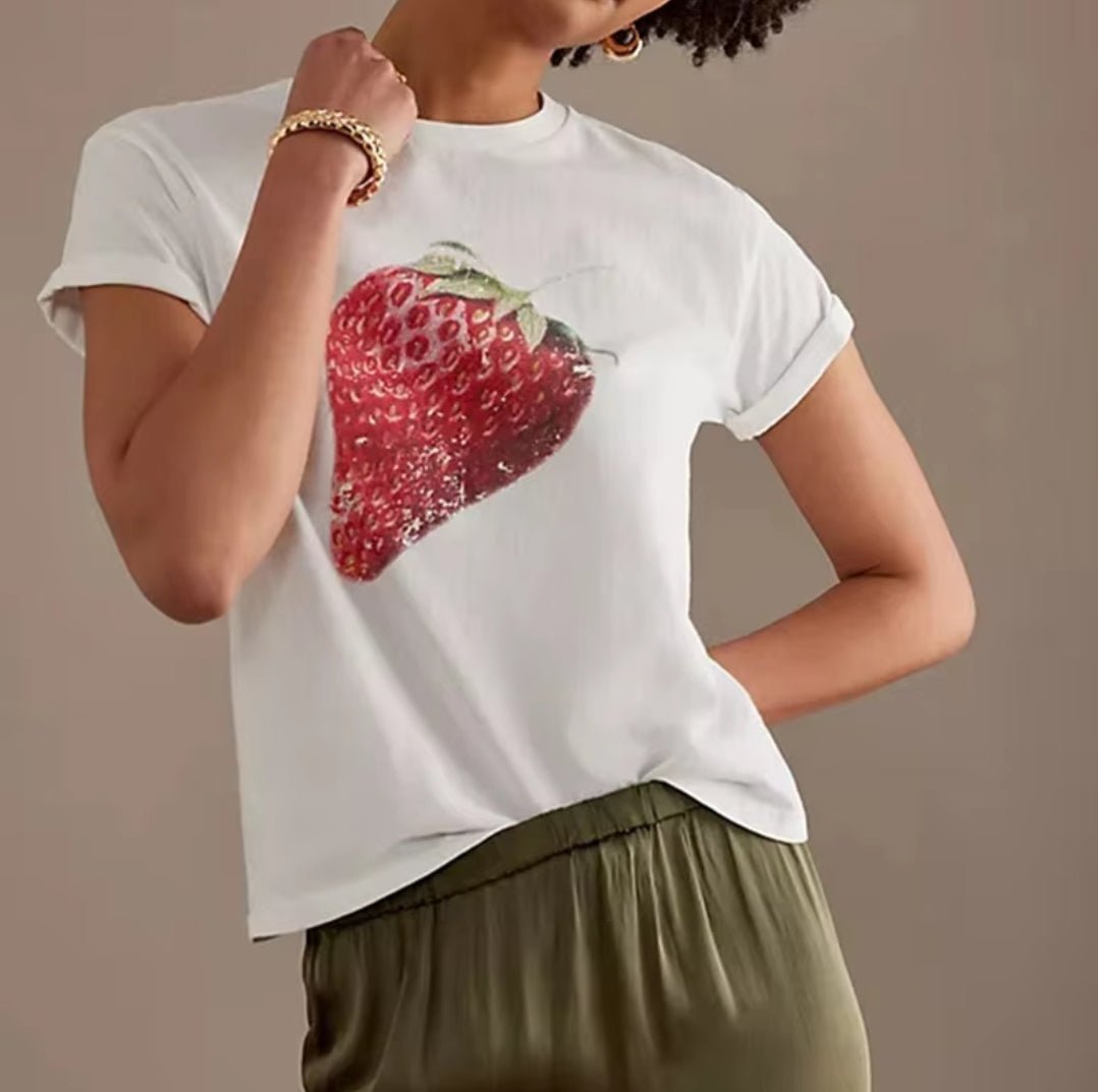 Strawberry Top - Boulve Boutique